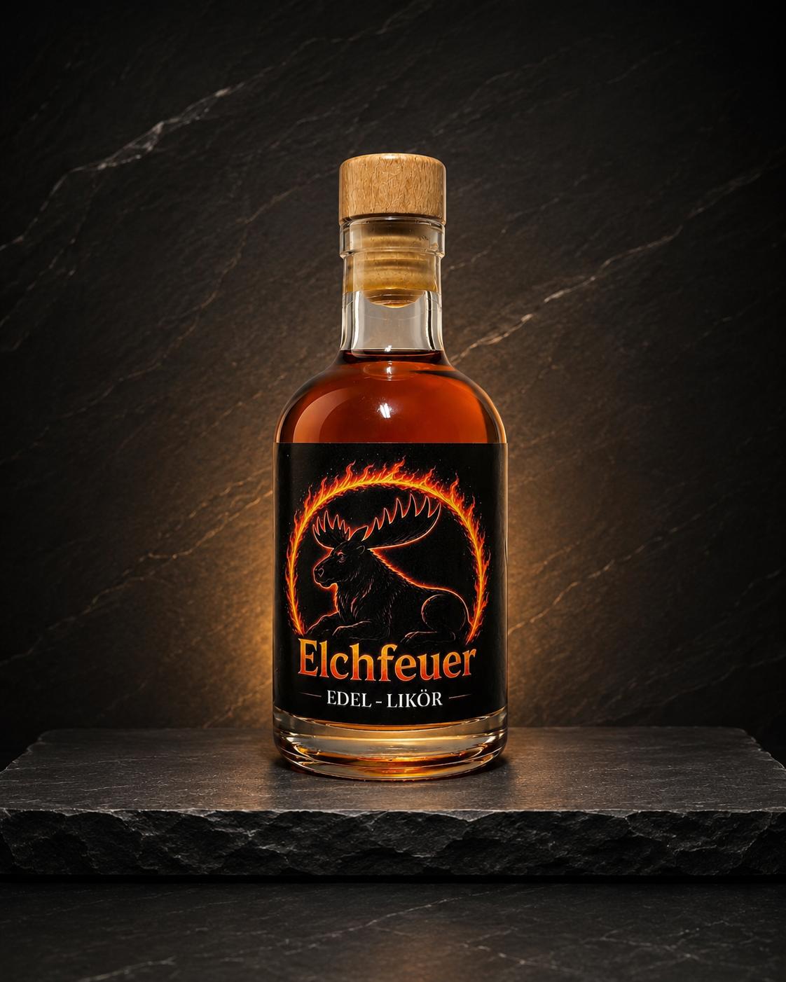 Elchfeuer Edel-Likör 200ml Flasche