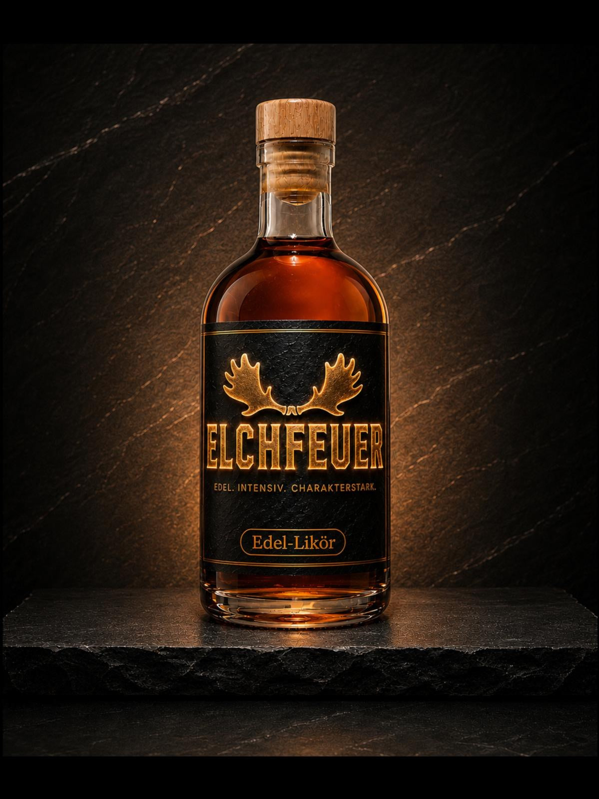 Elchfeuer Gold-Edition Flasche